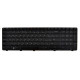Dell Inspiron 17 Laptop Tastatur, CZ / SK Schwarz, ohne Hintergrundbeleuchtung, mit Rahmen