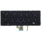 Dell Precision M3800 Laptop Tastatur, ohne Rahmen, schwarz CZ/SK, mit Hintergrundbeleuchtung