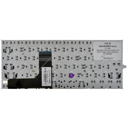 Dell Inspiron 11 3138 Laptop Tastatur, tschechisch schwarz, ohne Rahmen, ohne Hintergrundbeleuchtung