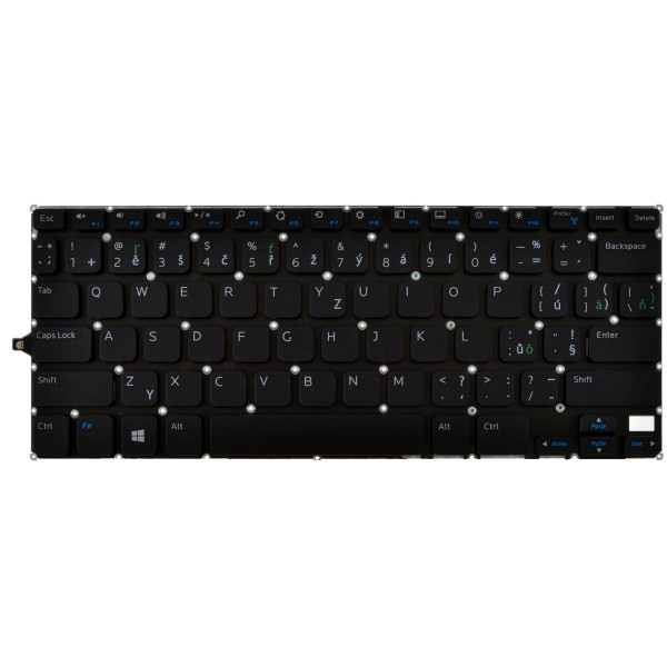 Dell Inspiron 11 3147 Laptop Tastatur, tschechisch schwarz, ohne Rahmen, ohne Hintergrundbeleuchtung