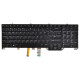 Dell AlienWare 17 R5 Laptop Tastatur, CZ / SK Schwarz, Hintergrundbeleuchtete, mit Rahmen