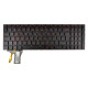 Asus GL752VW Laptop Tastatur, ohne Rahmen, schwarz CZ/SK, mit Hintergrundbeleuchtung