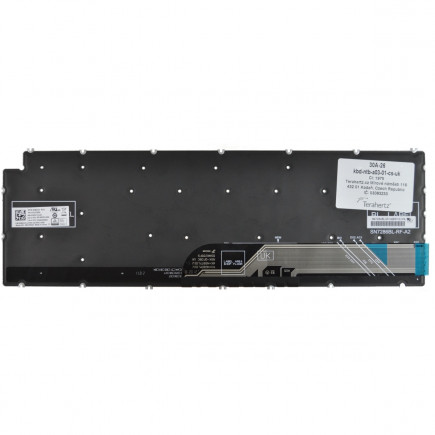 Dell Inspiron 7791 2-in-1 Laptop Tastatur, ohne Rahmen, silber CZ/SK, mit Hintergrundbeleuchtung