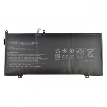 Batterie für Notebook Kompatibilní 929072-855 Li-poly 5275mAh, 11,55V, 60,9Wh