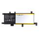 Batterie für Notebook Asus X542BA-GQ002 38Wh, Li-poly, 7,6V