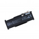 Batterie für Notebook MSI STEALTH 15M A11SEK 53Wh Li-poly 11,4V, schwarz