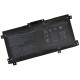 Batterie für Notebook HP ENVY 17-AE141NG 4600mAh Li-poly, 55,8Wh, 11,55V schwarz