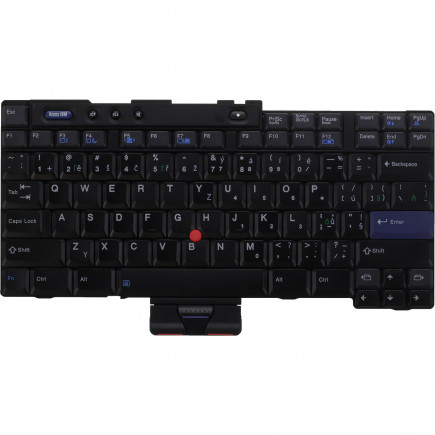 Kompatibilní Lenovo 13N9800 Laptop Tastatur, CZ / SK Schwarz / Weiß / Silber, ohne Hintergrundbeleuchtung, mit Rahmen