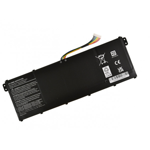 Batterie für Notebook Kompatibilní Acer AC14B3K 3220mAh Li-Pol 15,2V