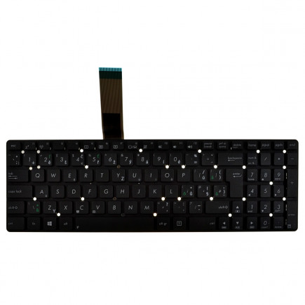 Packard Bell Easynote TM97 Laptop Tastatur, tschechisch schwarz ohne Rahmen, ohne Hintergrundbeleuchtung