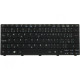 Packard Bell dot s  Laptop Tastatur, CZ / SK Schwarz, ohne Hintergrundbeleuchtung, mit Rahmen