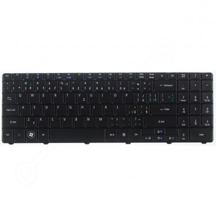 Acer Aspire 5334-2598 Laptop Tastatur, CZ / SK Schwarz, ohne Hintergrundbeleuchtung, mit Rahmen