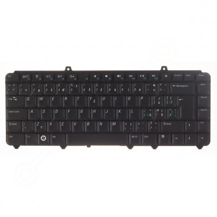 Dell Inspiron 1000 Laptop Tastatur, CZ / SK Schwarz, ohne Hintergrundbeleuchtung, mit Rahmen