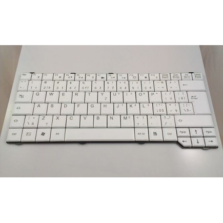 Fujitsu Siemens AMILO Pa 3515 Laptop Tastatur, CZ / SK Weiß, ohne Hintergrundbeleuchtung, mit Rahmen