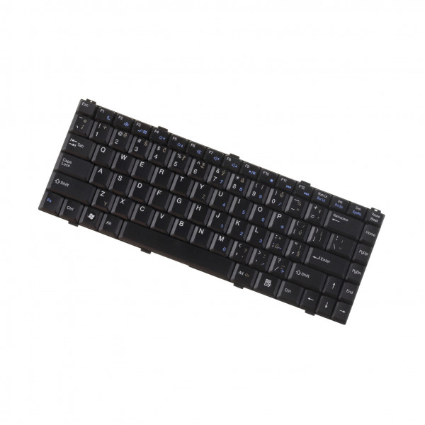 Dell Inspiron 1425 Laptop Tastatur, CZ / SK Schwarz, ohne Hintergrundbeleuchtung, mit Rahmen