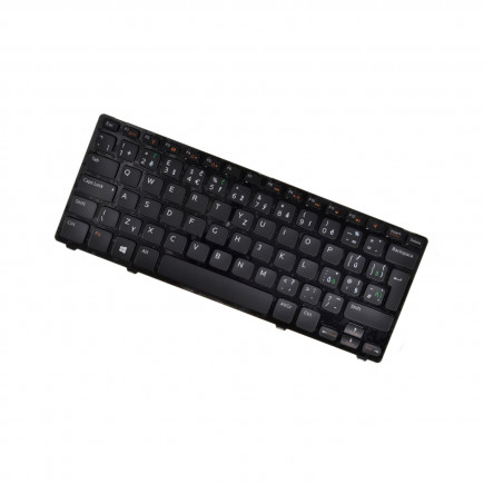 Dell Inspiron 14Z-5423 Laptop Tastatur, CZ / SK Schwarz, ohne Hintergrundbeleuchtung, mit Rahmen