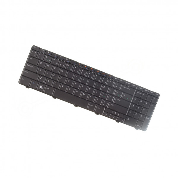 Dell Inspiron 15R Laptop Tastatur, CZ / SK Schwarz, ohne Hintergrundbeleuchtung, mit Rahmen