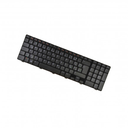 Dell XPS 17 Laptop Tastatur, CZ / SK Schwarz, ohne Hintergrundbeleuchtung, mit Rahmen