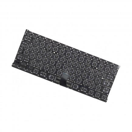 Apple MacBook Air 13 A1304 Laptop Tastatur, tschechisch schwarz / weiß / silber ohne Rahmen, ohne Hintergrundbeleuchtung