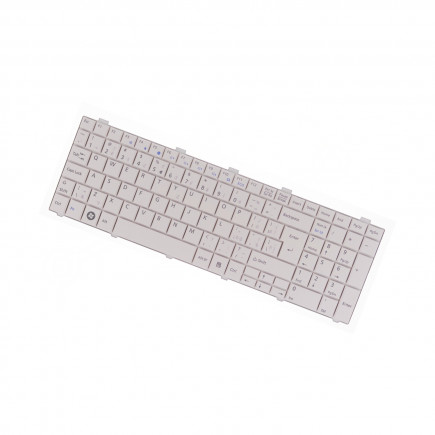 Fujitsu Siemens LIFEBOOK NH751 Laptop Tastatur, CZ / SK Weiß, ohne Hintergrundbeleuchtung, mit Rahmen