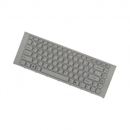 Sony Vaio PCG-61211W Laptop Tastatur, CZ / SK Weiß, ohne Hintergrundbeleuchtung, mit Rahmen