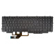 Dell G7 17 7700 Laptop Tastatur, ohne Rahmen, schwarz CZ/SK, mit Hintergrundbeleuchtung