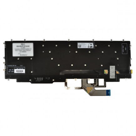 Dell G7 17 7700 Laptop Tastatur, ohne Rahmen, schwarz CZ/SK, mit Hintergrundbeleuchtung