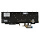Dell G7 17 7700 Laptop Tastatur, ohne Rahmen, schwarz CZ/SK, mit Hintergrundbeleuchtung