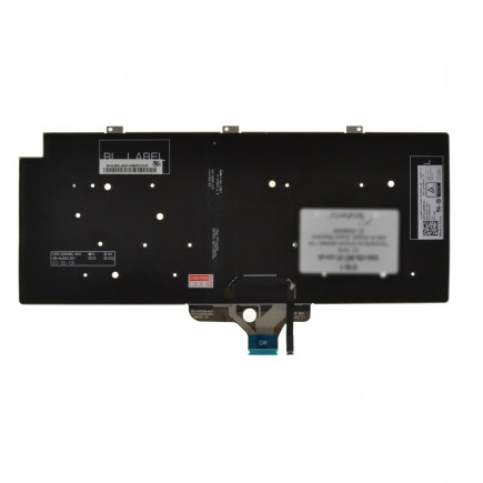 Dell Latitude 13 (7320) Laptop Tastatur, ohne Rahmen, schwarz CZ/SK, mit Hintergrundbeleuchtung