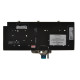 Dell Latitude E7320 Laptop Tastatur, ohne Rahmen, schwarz CZ/SK, mit Hintergrundbeleuchtung