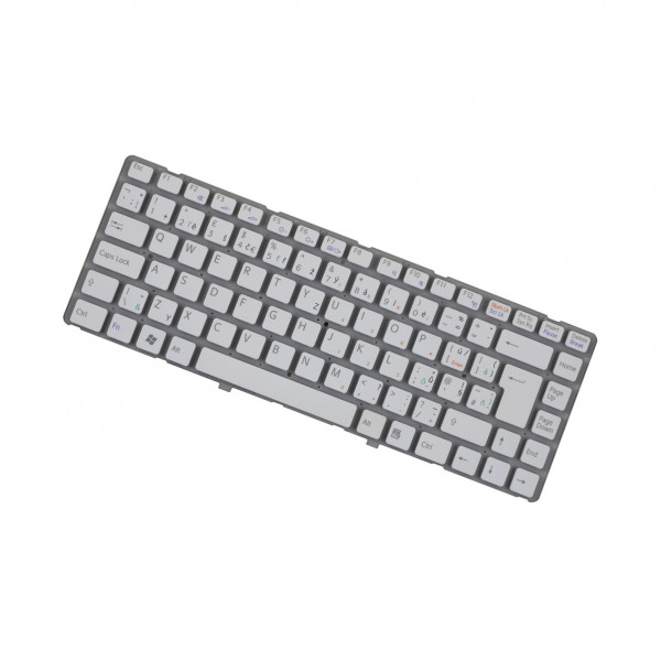 Sony Vaio PCG-61211M Laptop Tastatur, tschechisch weiß ohne Rahmen, ohne Hintergrundbeleuchtung