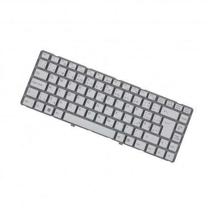 Sony Vaio PCG-61315L Laptop Tastatur, tschechisch weiß ohne Rahmen, ohne Hintergrundbeleuchtung