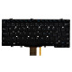 Dell Latitude 12 5289 Laptop Tastatur, ohne Rahmen, schwarz CZ/SK, mit Hintergrundbeleuchtung