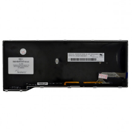 Fujitsu Siemens LIFEBOOK T726 Laptop Tastatur, CZ / SK Schwarz, Hintergrundbeleuchtete, mit Rahmen