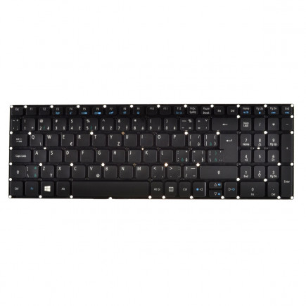 Acer Aspire R5-571T Laptop Tastatur, tschechisch schwarz ohne Rahmen, ohne Hintergrundbeleuchtung