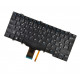 Dell Latitude 7280 Laptop Tastatur, ohne Rahmen, schwarz / weiß / silber CZ/SK, mit Hintergrundbeleuchtung