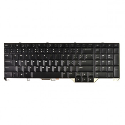 Dell AlienWare 17 R2 Laptop Tastatur, schwarz CZ/SK, mit Hintergrundbeleuchtung