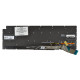 Dell Inspiron 15 (5593) Laptop Tastatur, ohne Rahmen, schwarz CZ/SK, mit Hintergrundbeleuchtung