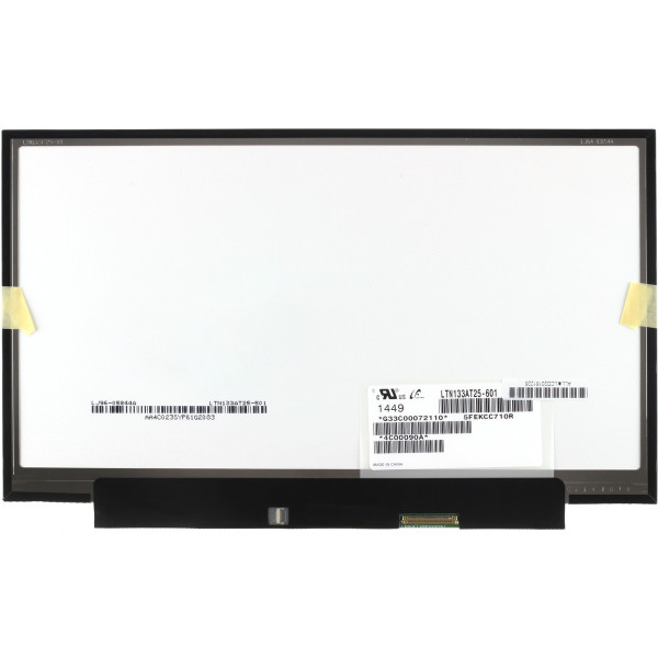 Laptop Bildschirm Kompatibilní B133XW07 V.1 LCD Display 13.3“ 40Pin 60Hz HD LED Slim - Matt