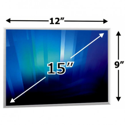 Laptop Bildschirm Kompatibilní HSD150PK14 LCD Display 15“ 30pin CCFL - Matt