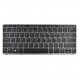 Kompatibilní NSK-CR1BV Laptop Tastatur, CZ / SK Silber, Hintergrundbeleuchtete, Mit Rahmen