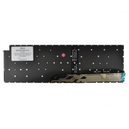 Dell Inspiron 15 3525 Laptop Tastatur, ohne Rahmen, schwarz CZ/SK, mit Hintergrundbeleuchtung