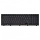 Dell Inspiron 15-3521 Laptop Tastatur, CZ / SK Schwarz, ohne Hintergrundbeleuchtung, mit Rahmen