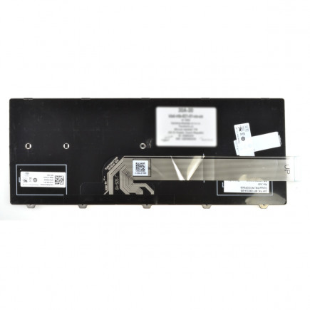 Dell Vostro 3446 Laptop Tastatur, CZ / SK Schwarz, ohne Hintergrundbeleuchtung, mit Rahmen