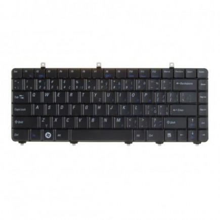 Dell Vostro 1200 Laptop Tastatur, CZ / SK Schwarz, ohne Hintergrundbeleuchtung, mit Rahmen