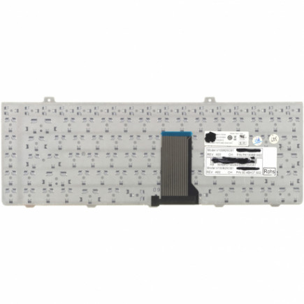 Dell Inspiron 1445 Laptop Tastatur, CZ / SK Schwarz, ohne Hintergrundbeleuchtung, mit Rahmen