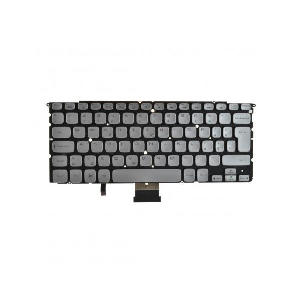 Dell XPS L512z Laptop Tastatur, ohne Rahmen, silber CZ/SK, mit Hintergrundbeleuchtung