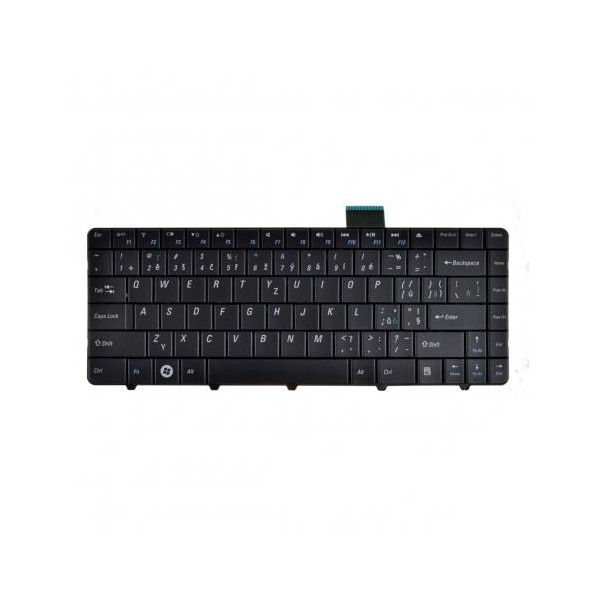 Dell Inspiron 11 Laptop Tastatur, CZ / SK Schwarz, ohne Hintergrundbeleuchtung, mit Rahmen