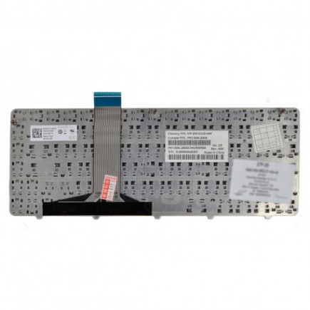Dell Inspiron 1122 Laptop Tastatur, CZ / SK Schwarz, ohne Hintergrundbeleuchtung, mit Rahmen