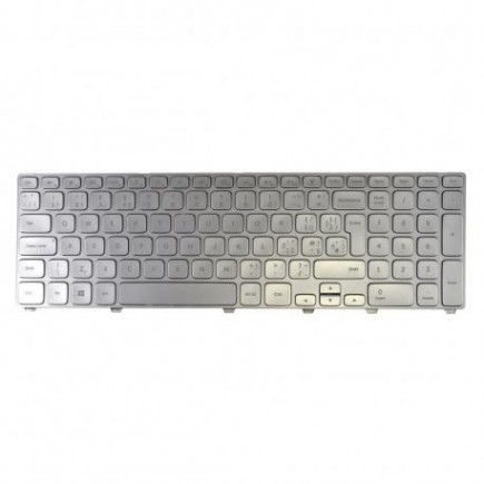 Dell Inspiron i7737 Laptop Tastatur, CZ/SK Grau, Mit Rahmen, Hintergrundbeleuchtete 